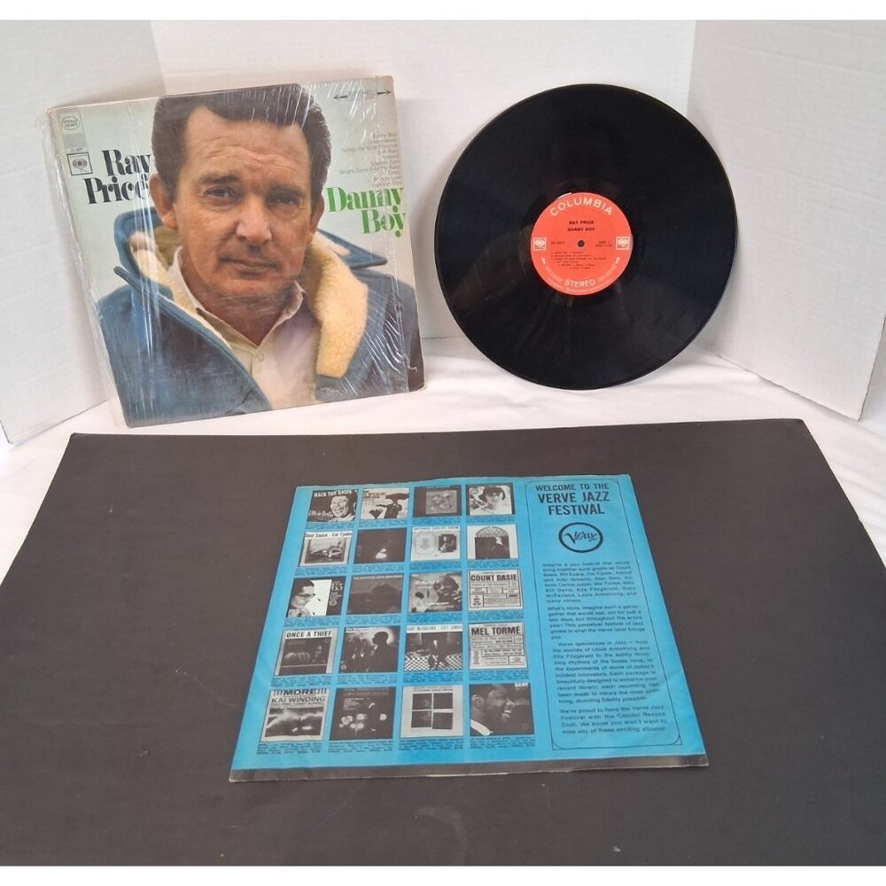 Ray Price Danny Boy Vinyl Record VTG 1967 Stereo Columbia 33 rpm 12" CS 9477 VG+